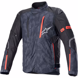Alpinestars RX-5 Drystar Veste textile de moto, noir-multicolore, taille 2XL pour Hommes