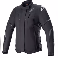 Alpinestars Stella RX-5 Drystar Veste textile de moto pour dames, noir, taille XL pour Femmes