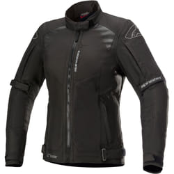 Alpinestars Stella Headlands Drystar Veste textile moto dames, noir, taille L pour Femmes