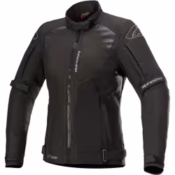 Alpinestars Stella Headlands Drystar Veste textile moto dames, noir, taille XL pour Femmes