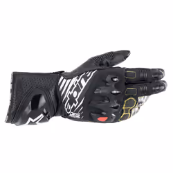 Alpinestars 3556622-12-2XL, Moto, XXL, SML, Adulte, Mâle, Noir, Blanc