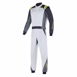 Alpinestars 3352722-1950-48, Mâle, Anthracite, Argent, Jaune