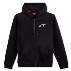 Alpinestars 1212-53600-1020-XL, Adulte, Mâle, Sweat à capuche, Noir, Blanc, XL, SML