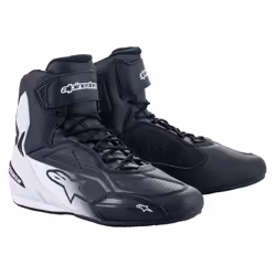 Alpinestars 2510219-12-8.5, Mâle, Adulte, Bottes de course, Noir, Blanc