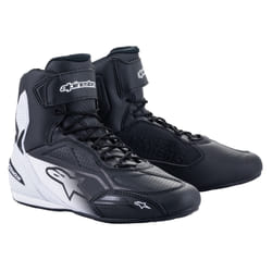 Alpinestars 2510219-12-8.5 Chaussure de moto Mâle Adulte Noir, Blanc