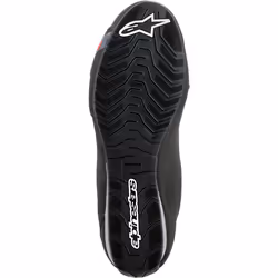 Alpinestars Sektor Chaussures de moto imperméables, noir-gris-rouge, taille 43 pour Hommes