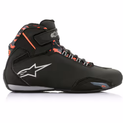 Alpinestars Sektor Chaussures de moto imperméables, noir-gris-rouge, taille 43 pour Hommes - Vue supplémentaire 5