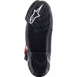 Alpinestars Supertech R Bottes de moto, noir-rouge-jaune, taille 39 pour Hommes