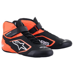 Alpinestars 2712022-1142-5 Chaussure de moto Mâle Adulte Noir, Orange, Blanc