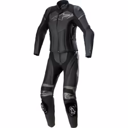 Alpinestars Stella GP Plus Costume de moto deux pièces pour dames, noir-gris, taille 44 pour Femmes