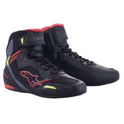 Alpinestars 2510319-136-13.5, Mâle, Adulte, Bottes de course, Noir, Rouge, Jaune