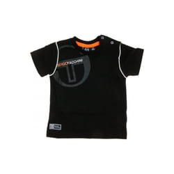 T-shirt bébé garçon Sergio Tacchini - Noir - Col rond - Manches courtes