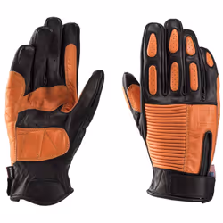 Blauer Banner Gants de moto, blanc-brun, taille L pour Hommes - Vue supplémentaire 4