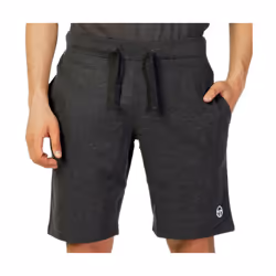 Short Homme Gris Anthracite Sergio Tacchini - Taille élastique - 100% Coton
