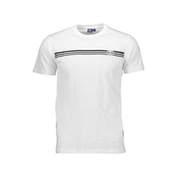 Tee shirt en coton stadium stripe  -  Sergio tacchini - Homme