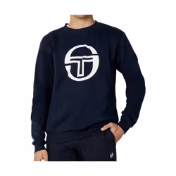 Sweat Marine Homme Sergio Tacchini Crew Stadium