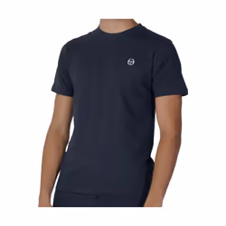 Tee shirt coton à petit logo brodé - Sergio tacchini - Homme
