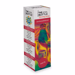 The Steel Bottle Fantasy Series Utilisation quotidienne 500 ml Acier inoxydable Multicolore