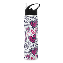 The Steel Bottle TSBMW44LOV Utilisation quotidienne 500 ml Acier Multicolore
