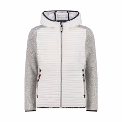 cmp enfant g veste fixe capuche blanc