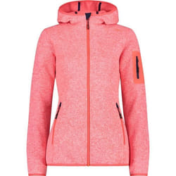 Veste CMP Femme Zip Hoodie - Randonnée - Gris - Manches longues