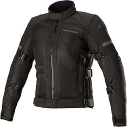 Alpinestars Stella Crosshill WP Air Veste textile de moto pour dames, noir, taille XL pour Femmes