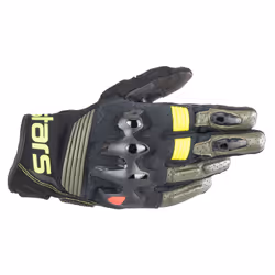 Alpinestars 3504822-6085-L, Moto, L, SML, Adulte, Mâle, Noir, Vert, Jaune