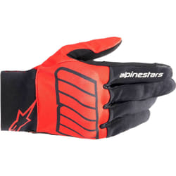 Alpinestars Aragon Gants de moto, noir-rouge, taille 3XL pour Hommes