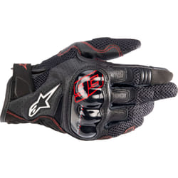Alpinestars MM93 Rio Hondo V2 Air Gants de moto, noir-gris-rouge, taille XL pour Hommes