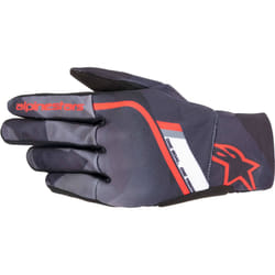 Alpinestars Reef Gants de moto, noir-gris-rouge, taille 3XL pour Hommes