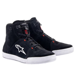 Alpinestars 2512322-1054-9.5 Chaussure de moto Mâle Adulte Noir, Gris, Rouge