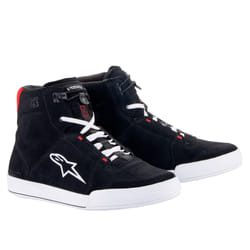 Alpinestars 2512322-1304-7.5 Chaussure de moto Mâle Adulte Noir, Rouge, Blanc