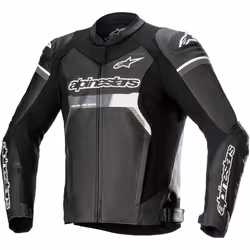 Alpinestars GP Force Airflow Veste en cuir de moto, noir, taille 54 pour Hommes
