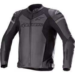 Alpinestars GP Force Airflow Veste en cuir de moto, noir, taille 50 pour Hommes