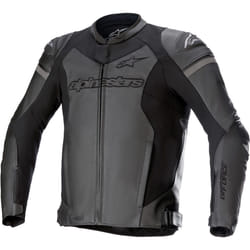 Alpinestars GP Force Airflow Veste en cuir de moto, noir, taille 50 pour Hommes