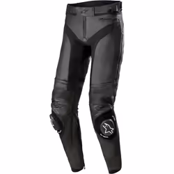 Alpinestars Missile V3 Pantalon en cuir de moto, noir, taille 48 pour Hommes