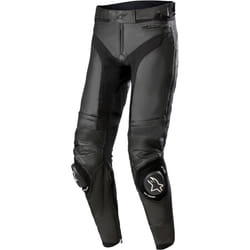 Alpinestars Missile V3 Pantalon en cuir de moto, noir, taille 50 pour Hommes
