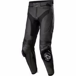 Alpinestars Missile V3 Airflow Pantalon en cuir de moto, noir, taille 50 pour Hommes