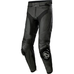 Alpinestars Missile V3 Airflow Pantalon en cuir de moto, noir, taille 50 pour Hommes
