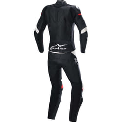 Alpinestars Stella GP Plus Costume de moto deux pièces pour dames, noir-blanc-rouge, taille 48 pour Femmes