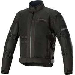 Alpinestars Crosshill WP Air Veste textile de moto, noir, taille L pour Hommes