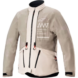 Alpinestars AMT-10LAB Drystar XF Veste textile de moto, beige, taille L pour Hommes