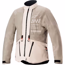 Alpinestars AMT-10LAB Drystar XF Veste textile de moto, beige, taille XL pour Hommes
