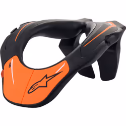 Alpinestars Support Protège-cou jeunesse, noir-orange pour Hommes