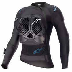 Alpinestars 6516823-1079-S, Mâle, Noir, Cyan, S, SML