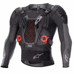 Alpinestars 6506723-1036-L, Mâle, Anthracite, Noir, Rouge, L, SML