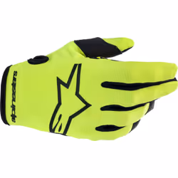 Alpinestars Full Bore Gants de motocross pour les jeunes, jaune, taille S