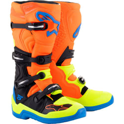 Alpinestars Tech 5 Bottes de motocross, orange, taille 45 46 pour Hommes
