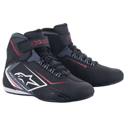 Alpinestars 2544519-153-14 Chaussure de moto Mâle Adulte Noir, Gris, Blanc