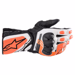 Alpinestars 3558321-1231-M, Moto, M, SML, Adulte, Mâle, Noir, Rouge, Blanc